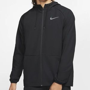 Black nike zip up jacket